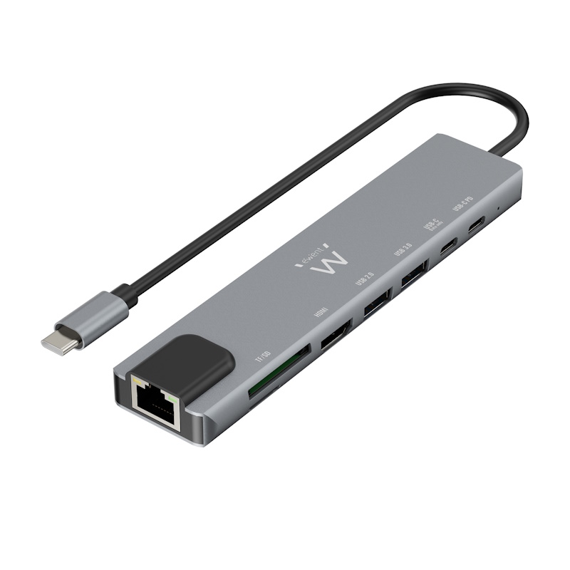 USB-C a Dock Multiport 8 in 1, HDMI | USB-C PD